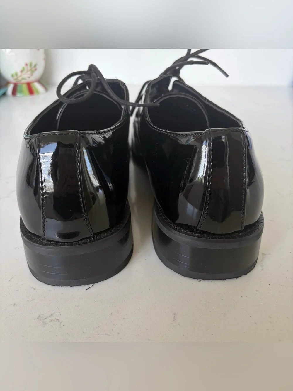 Giorgio Brutini 175881 Men’s 11M Black Patent Tuxedo Formal Dress Shoes Oxford